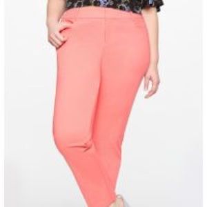 Eloquii Kady Pant - Salmon - Size 18L - Plus Size